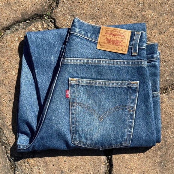 Levi's 570 Student Baggy Fit Jeans Vintage - Picture 9 of 9